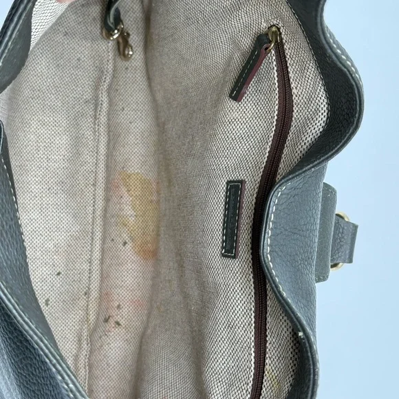 Dooney & Bourke green Whip stitch hobo bag - Picture 7 of 11